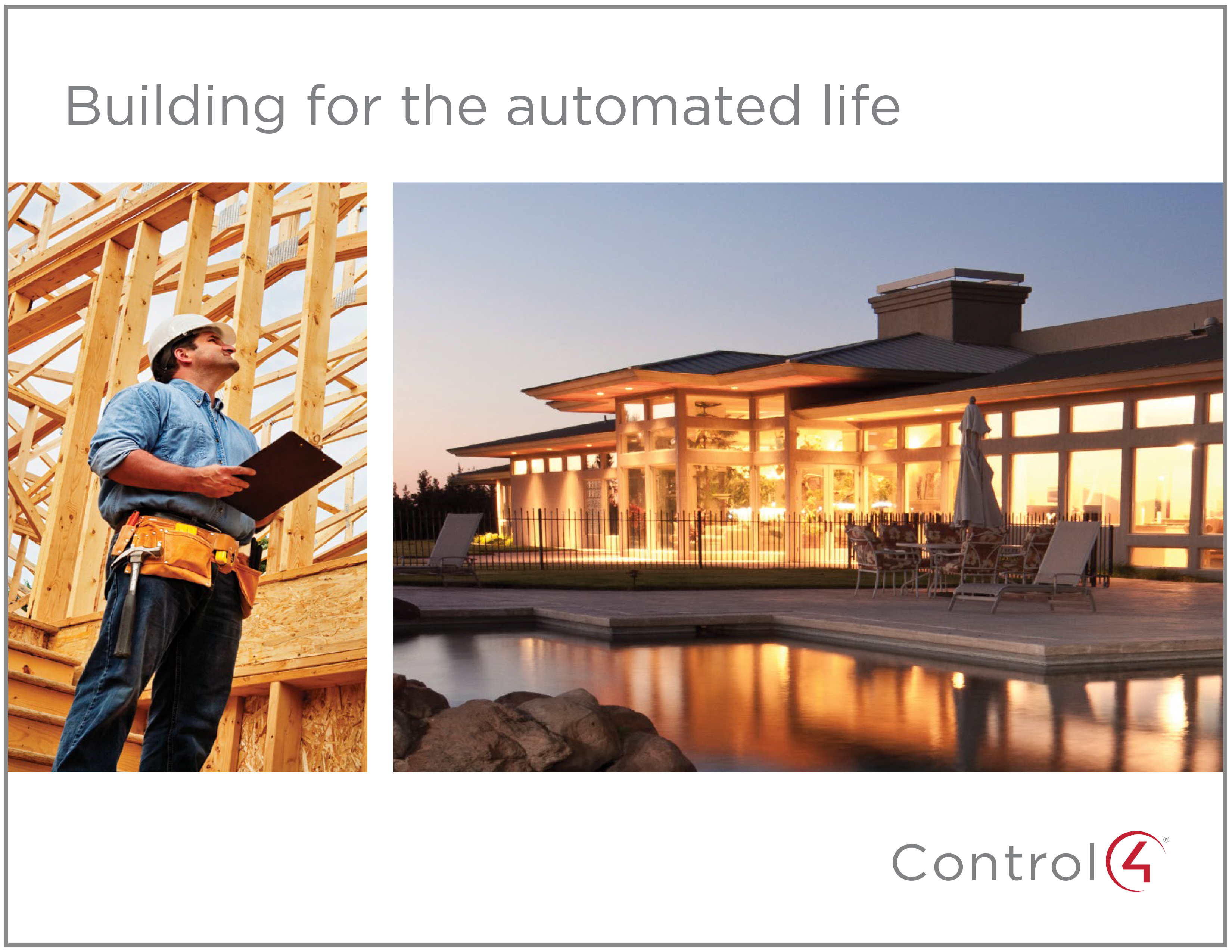 Control4 Building For The Automated Life Brochure